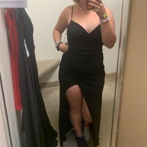 Emerald Sundae black cocktail dress